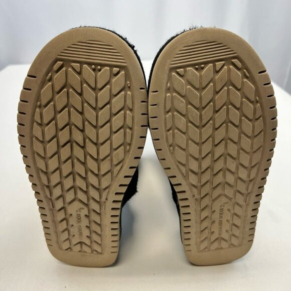 Ugg Australia Womens Koolaburra Comfort Boots Black Suede Bow Mid Calf Pull On 6 - Picture 9 of 11